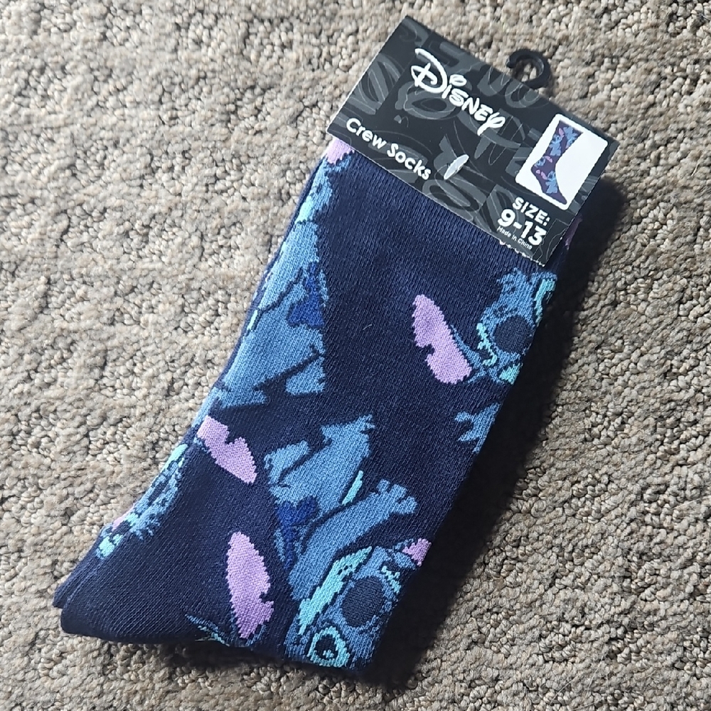 Disney Stitch Crew Socks